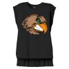Women's Flowy Muscle Tee With Rolled Cuffs Thumbnail