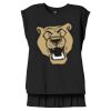 Women's Flowy Muscle Tee With Rolled Cuffs Thumbnail