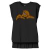 Women's Flowy Muscle Tee With Rolled Cuffs Thumbnail