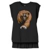Women's Flowy Muscle Tee With Rolled Cuffs Thumbnail
