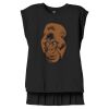 Women's Flowy Muscle Tee With Rolled Cuffs Thumbnail