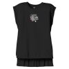 Women's Flowy Muscle Tee With Rolled Cuffs Thumbnail