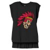 Women's Flowy Muscle Tee With Rolled Cuffs Thumbnail