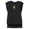 Women's Flowy Muscle Tee With Rolled Cuffs Thumbnail