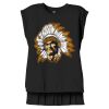 Women's Flowy Muscle Tee With Rolled Cuffs Thumbnail