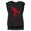 Women's Flowy Muscle Tee With Rolled Cuffs Thumbnail