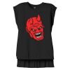 Women's Flowy Muscle Tee With Rolled Cuffs Thumbnail