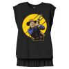Women's Flowy Muscle Tee With Rolled Cuffs Thumbnail
