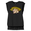Women's Flowy Muscle Tee With Rolled Cuffs Thumbnail