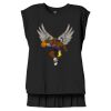 Women's Flowy Muscle Tee With Rolled Cuffs Thumbnail