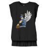 Women's Flowy Muscle Tee With Rolled Cuffs Thumbnail