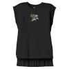 Women's Flowy Muscle Tee With Rolled Cuffs Thumbnail