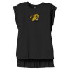 Women's Flowy Muscle Tee With Rolled Cuffs Thumbnail