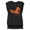 Women's Flowy Muscle Tee With Rolled Cuffs Thumbnail
