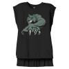 Women's Flowy Muscle Tee With Rolled Cuffs Thumbnail