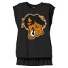 Women's Flowy Muscle Tee With Rolled Cuffs Thumbnail
