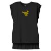 Women's Flowy Muscle Tee With Rolled Cuffs Thumbnail