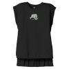 Women's Flowy Muscle Tee With Rolled Cuffs Thumbnail