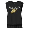 Women's Flowy Muscle Tee With Rolled Cuffs Thumbnail