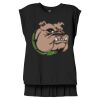 Women's Flowy Muscle Tee With Rolled Cuffs Thumbnail
