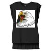 Women's Flowy Muscle Tee With Rolled Cuffs Thumbnail
