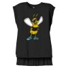 Women's Flowy Muscle Tee With Rolled Cuffs Thumbnail