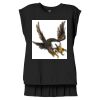 Women's Flowy Muscle Tee With Rolled Cuffs Thumbnail