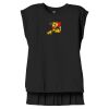 Women's Flowy Muscle Tee With Rolled Cuffs Thumbnail