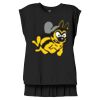 Women's Flowy Muscle Tee With Rolled Cuffs Thumbnail