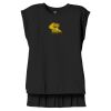 Women's Flowy Muscle Tee With Rolled Cuffs Thumbnail