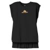 Women's Flowy Muscle Tee With Rolled Cuffs Thumbnail