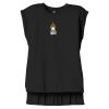 Women's Flowy Muscle Tee With Rolled Cuffs Thumbnail