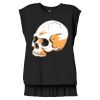 Women's Flowy Muscle Tee With Rolled Cuffs Thumbnail