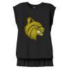 Women's Flowy Muscle Tee With Rolled Cuffs Thumbnail