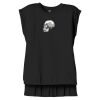 Women's Flowy Muscle Tee With Rolled Cuffs Thumbnail
