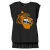 Women's Flowy Muscle Tee With Rolled Cuffs Thumbnail