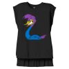 Women's Flowy Muscle Tee With Rolled Cuffs Thumbnail