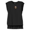 Women's Flowy Muscle Tee With Rolled Cuffs Thumbnail