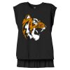 Women's Flowy Muscle Tee With Rolled Cuffs Thumbnail