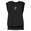 Women's Flowy Muscle Tee With Rolled Cuffs Thumbnail