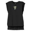 Women's Flowy Muscle Tee With Rolled Cuffs Thumbnail