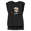 Women's Flowy Muscle Tee With Rolled Cuffs Thumbnail