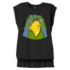 Women's Flowy Muscle Tee With Rolled Cuffs Thumbnail