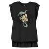Women's Flowy Muscle Tee With Rolled Cuffs Thumbnail