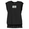 Women's Flowy Muscle Tee With Rolled Cuffs Thumbnail
