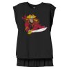 Women's Flowy Muscle Tee With Rolled Cuffs Thumbnail