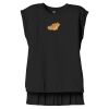 Women's Flowy Muscle Tee With Rolled Cuffs Thumbnail