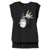 Women's Flowy Muscle Tee With Rolled Cuffs Thumbnail