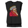 Women's Flowy Muscle Tee With Rolled Cuffs Thumbnail