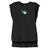 Women's Flowy Muscle Tee With Rolled Cuffs Thumbnail